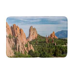 Cathedral Spires Formations Colorado Bath Mats