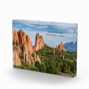 Cathedral Spires Formations Colorado Photo Block