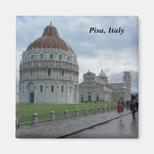 Cathedral Square in Pisa, Italy Magnet