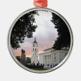 Cathedral Square in Vilnius, LITHUANIA --- Metal Ornament