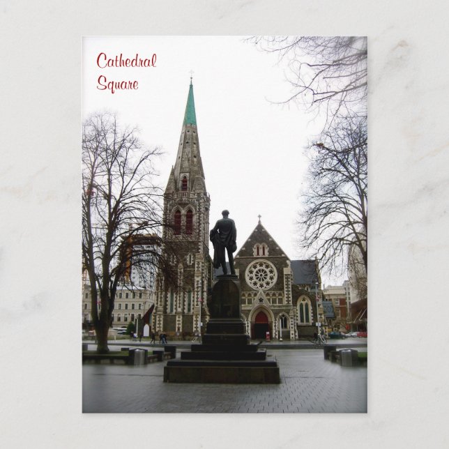 Cathedral Square Postcard (Front)
