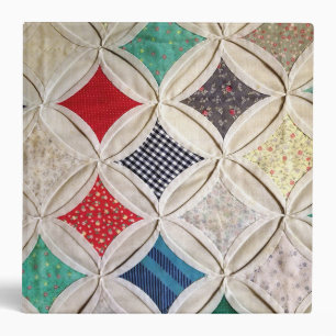 Cathedral Window Quilt Pattern Binder