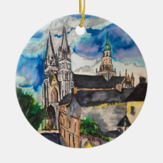 Cathédrale de Bayeux France Ornement en céramique