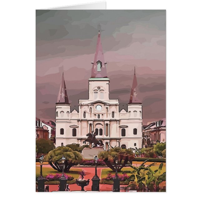 Cathédrale de la Nouvelle-Orléans (Devant)