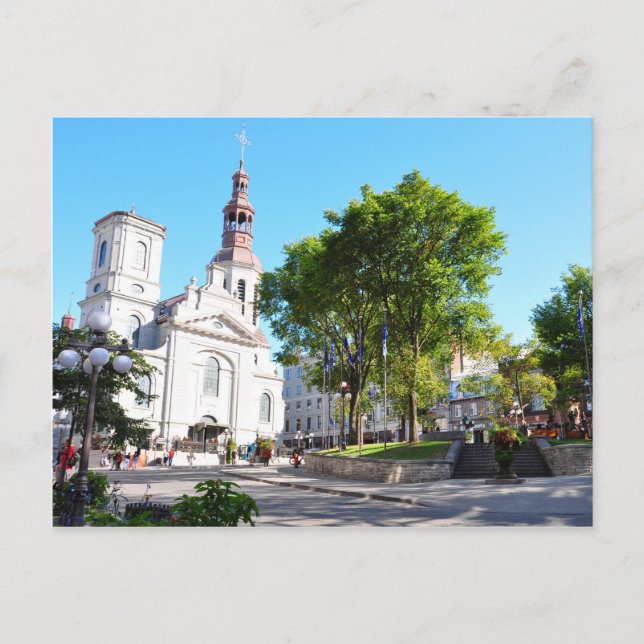 Cathédrale Notre-Dame de Québec Carte postale (Devant)