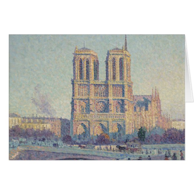 Cathédrale Notre-Dame Paris France Peinture classi (Devant horizontal)