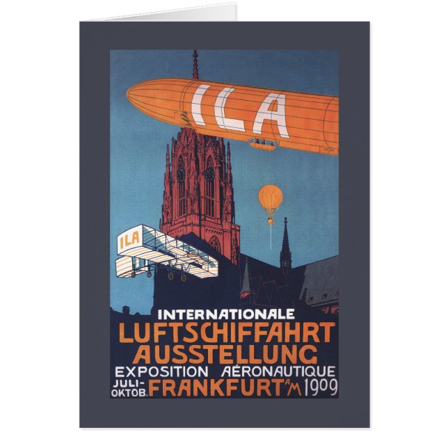 Cathédrale Rouge - 1ère exposition aéronautique (Devant)