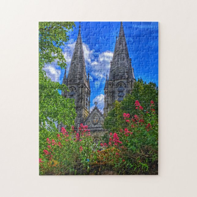 Cathédrale Saint Fin Barres, Cork Irlande Puzzle (Vertical)
