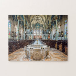 Cathédrale Saint-Jean Intérieur Savannah Puzzle
