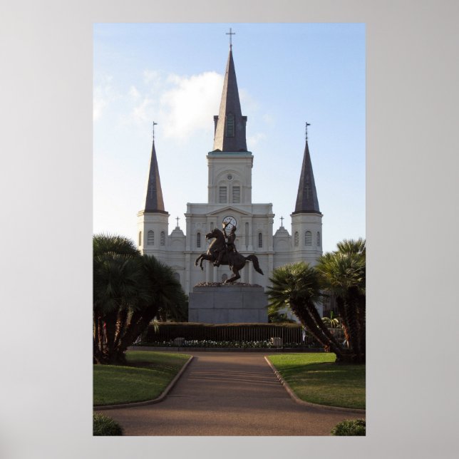 Cathédrale Saint-Louis, Poster de la Nouvelle-Orlé (Devant)