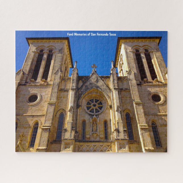 Cathédrale San Fernando Texas. Jigsaw Puzzle (Horizontal)