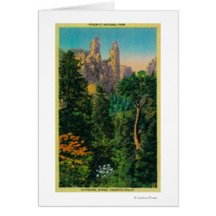 Cathédrale Spires et la Vallée de Yosemite