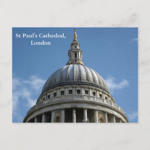 Cathédrale St Paul, Londres Carte postale