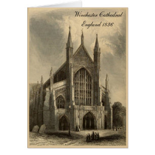 Cathedrals of England Series: Winchester 1836