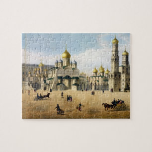 Cathedrals of the Annunciation and the Archangel, Jigsaw Puzzle