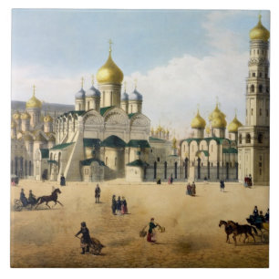 Cathedrals of the Annunciation and the Archangel, Tile