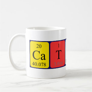 Catherin nom de table périodique mug