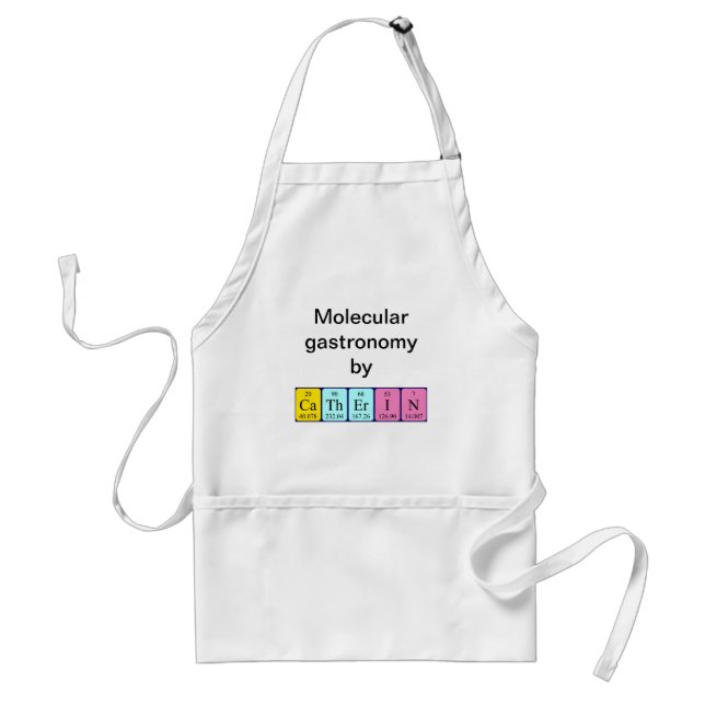 Catherin periodic table name apron (Front)
