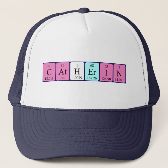 Catherin periodic table name hat (Front)