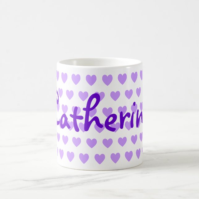 Catherine in Purple Coffee Mug (Center)
