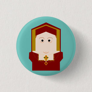 Catherine of Aragon 1 Inch Round Button