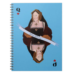 Catherine of Aragon card Notebook