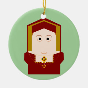 Catherine of Aragon Ceramic Ornament