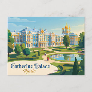 Catherine Palace Russia Postcard