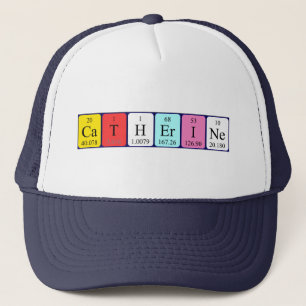 Catherine periodic table name hat