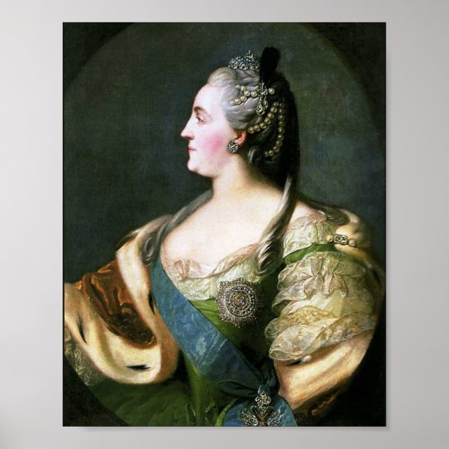 Catherine The Great Portrait Poster (Front)