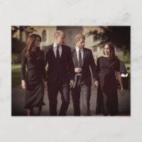 Catherine William Harry Meghan Long Walk 2022