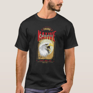 Cathlapotle Native American Eagle Spirit Vintage H T-Shirt
