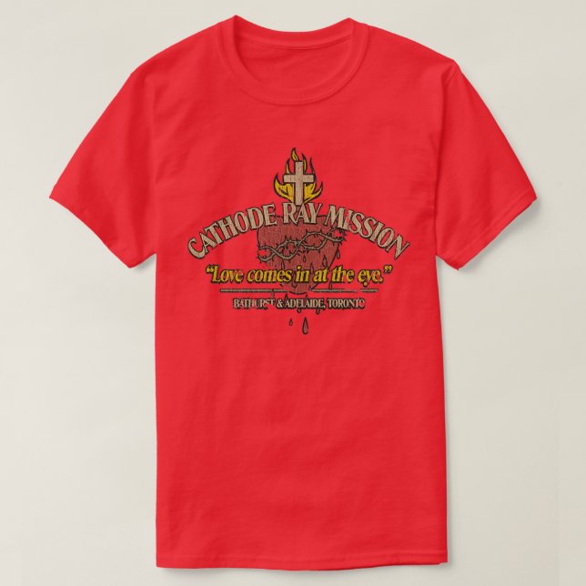 Cathode Ray Mission T-Shirt (Design Front)