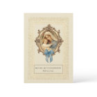 Catholic Baby  Baptismal Remembrance Holy Card