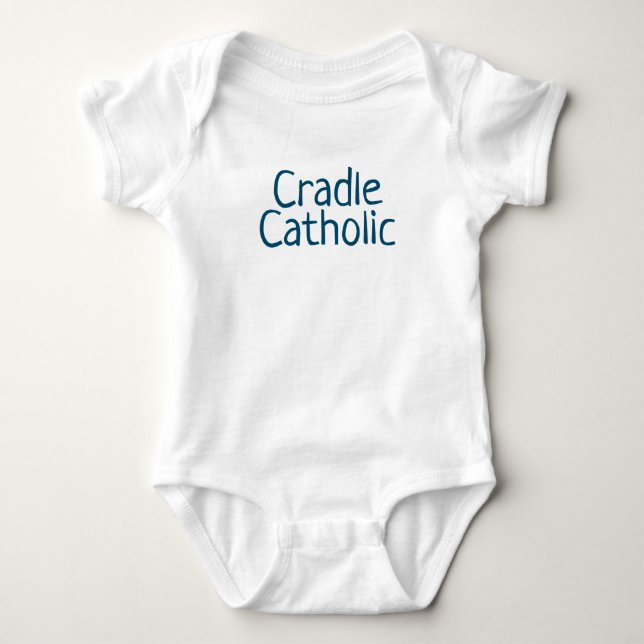 Catholic Baby Bodysuit (Front)