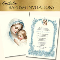 Catholic Baptism Christening Mary Jesus