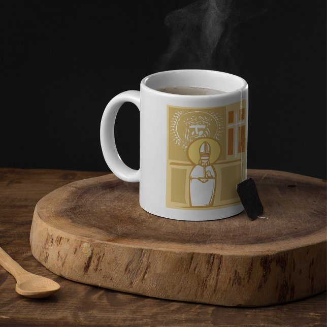 Catholic Bishop Eucharist Christian Faith Coffee Mug (Creator Uploaded)