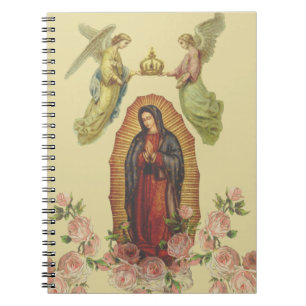 Catholic Blessed Virgin Mary Guadalupe Religious Notebook