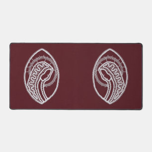 Catholic Blessed Virgin Mary, lace Desk Mat