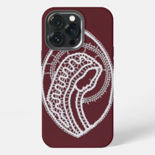 Catholic Blessed Virgin Mary, lace  iPhone 13 Pro Case