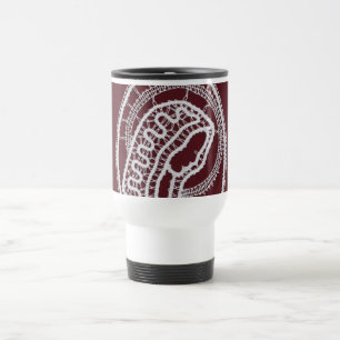 Catholic Blessed Virgin Mary, lace Travel Mug