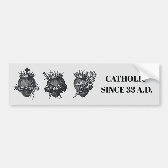 Catholic Bumper Sticker (Front)