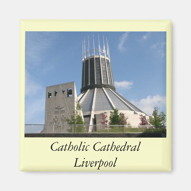 Catholic Cathedral - Liverpool Magnet (Front)