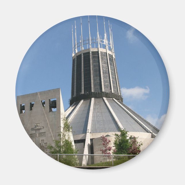 Catholic Cathedral - Liverpool Magnet (Front)