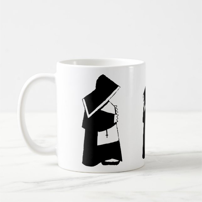 Catholic Church Nun in Habit Religious Coffee Mug (Left)