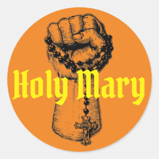 CATHOLIC CLASSIC ROUND STICKER