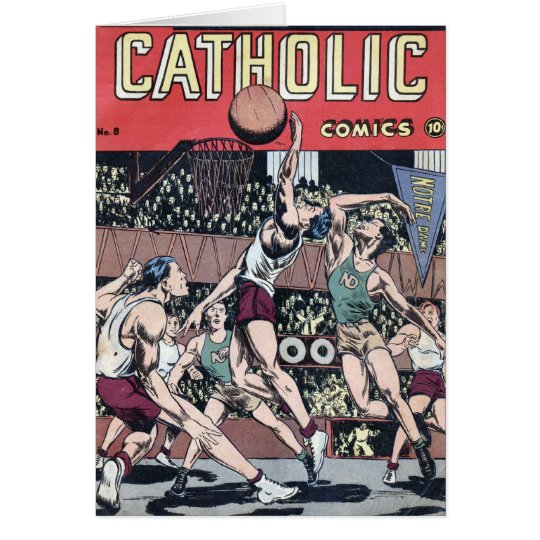Catholic Comics Basketball Card