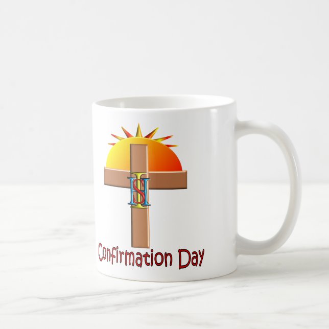 Catholic Confirmation Day for Kids Coffee Mug (Right)