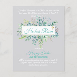 Catholic EASTER Cards Religious Verse Bible Quote