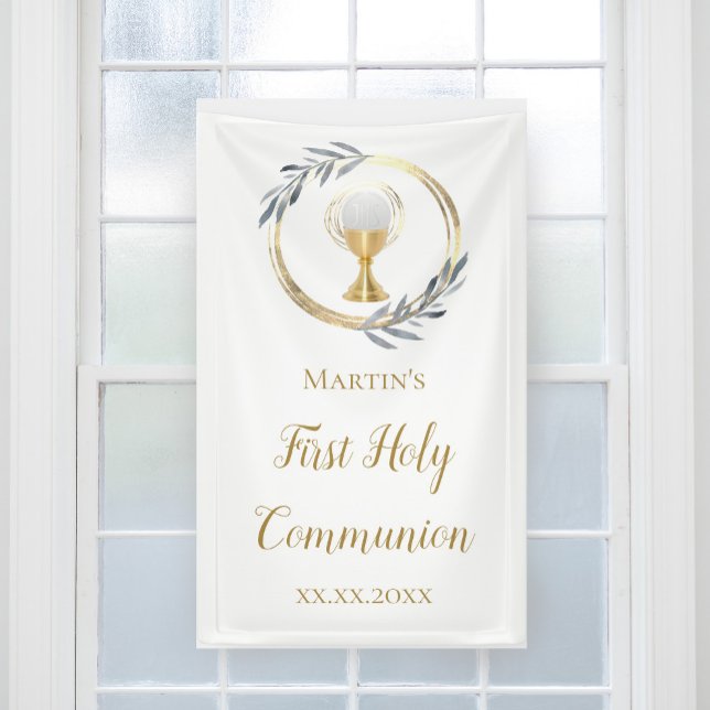 Catholic First Holy Communion Banner (Creator Uploaded)
